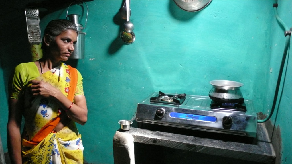 Cuisinière à biogaz - Karnataka © SKG Sangha