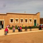 Extérieur des salles de classe à Oulad Merzoug © Fondation GoodPlanet