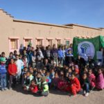 L’école reçoit le pavillon vert de la Fondation Mohamed VI © Fondation GoodPlanet