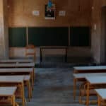 Intérieur d’une classe de l’école primaire © Fondation GoodPlanet