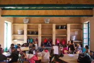 École à Oulad Merzoug, classe préscolaire © BC Architects