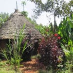 Une maison dans la campagne en Ethiopie.