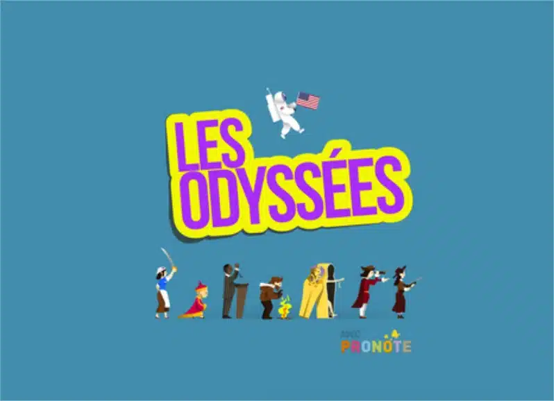 Les Odyssees - un podcast original France Inter pour enfant kids miniplanet