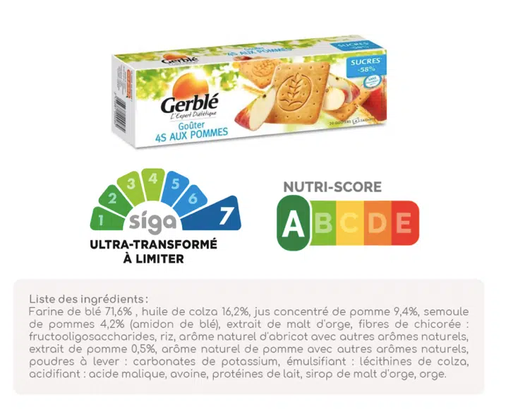 nutriscore les étiquettes alimentation carre