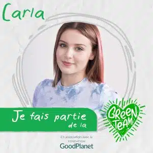 carla fait partie de la green team