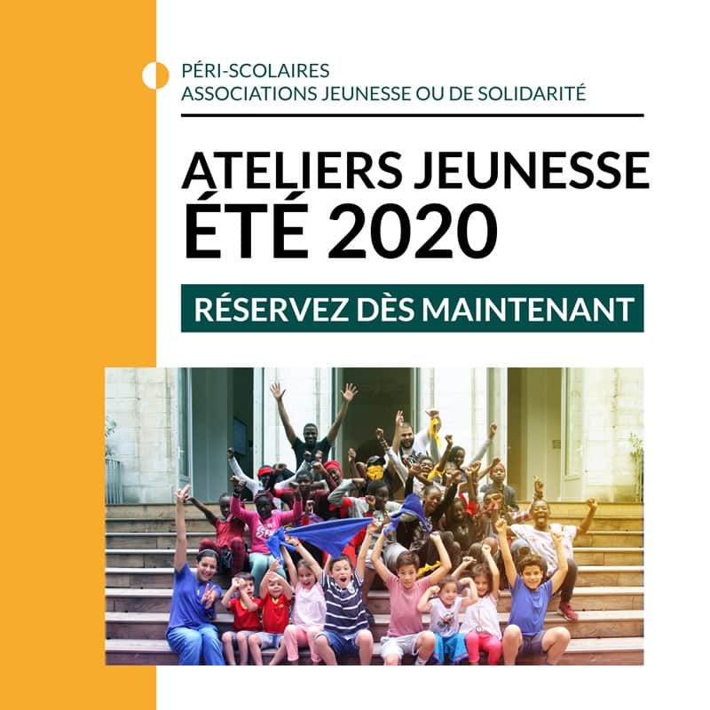 Atelier d'été pour enfants pour les centres de loisir et les associations