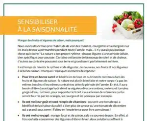 sensibiliser a la saisonnalité carre