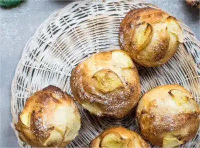 Muffins Poire Cannelle recette carre