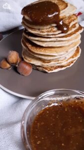 Recette Végan #antigaspi : Pancakes & Praliné Noisettes carre