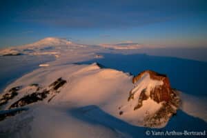 Parallaxe - Ile de Ross - Castle Rock sur Hut Point Peninsula - Terre Victoria - Antarctica