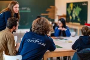 Sensibilisation Ecole GoodPlanet - Je donne j'agis - carre - Fondation Goodplanet © Marco Strullu