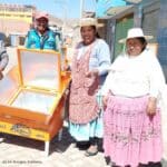 Femmes bénéficiaires de cuiseur solaire, Bolivie
